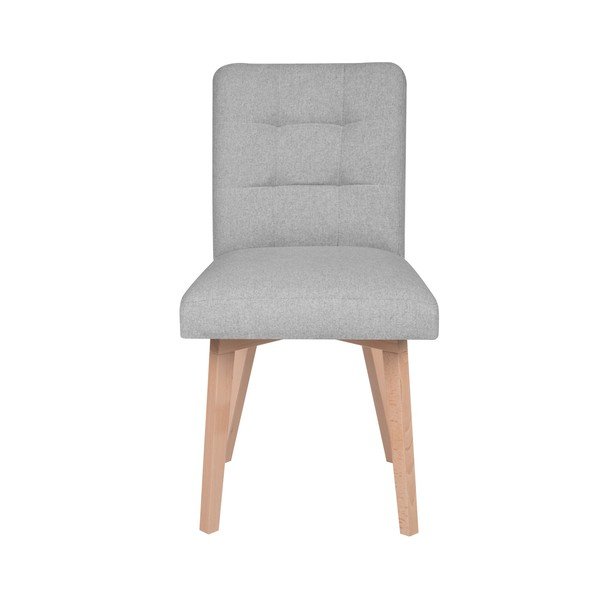 Jasnoszare krzesło Mazzini Sofas Tulip