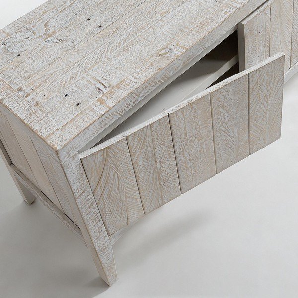 Biała szafka pod TV Kave Home Woody-image-1