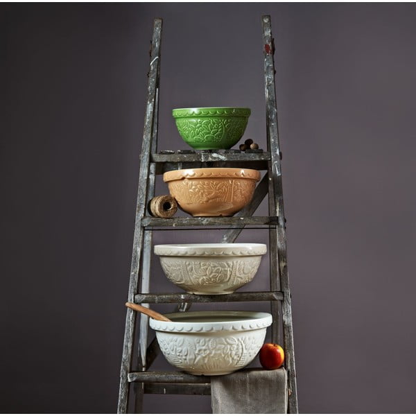 Białe/beżowe kamionkowe miski zestaw 4 szt. 200 ml Original Cane – Mason Cash-image-3