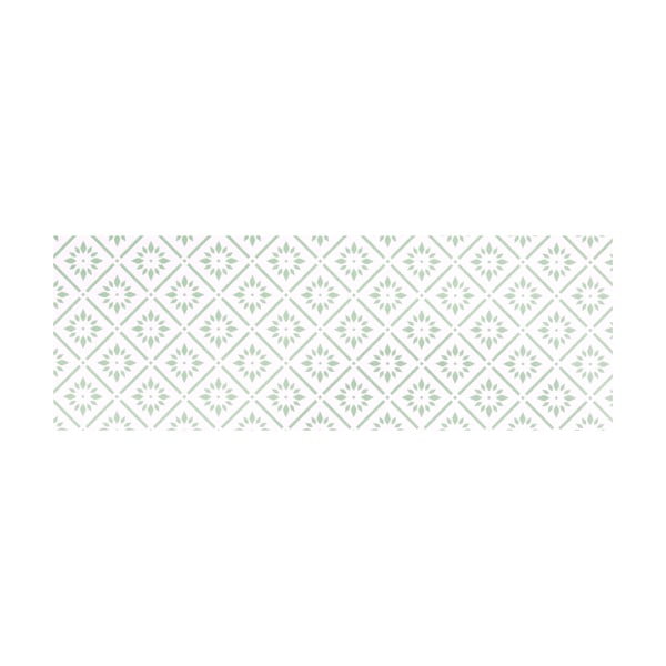 Biały chodnik White Label Vintage, 195x120 cm