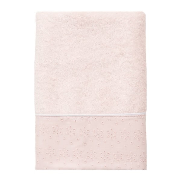 Różowy ręcznik Clayre & Eef Bachelet, 100 x 50 cm