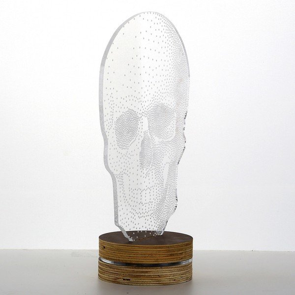Lampa 3D stołowa Skull Classic-image-2