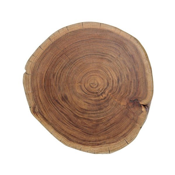 Stolik z drewna akacjowego Bizzotto Aron, Ø 32 cm-image-2