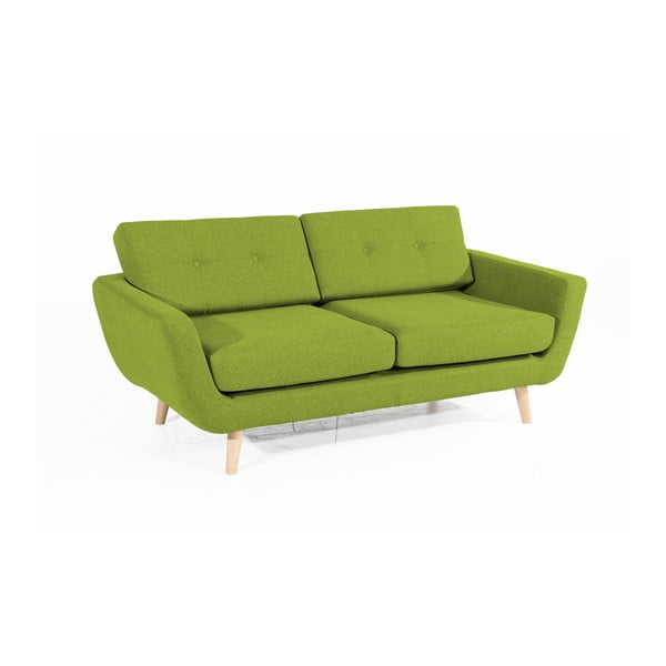 Zielona sofa dwuosobowa Max Winzer Melvin
