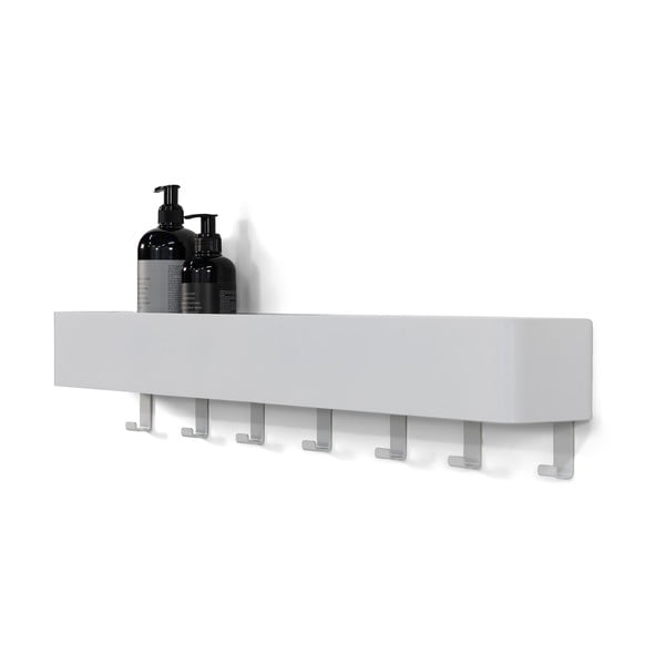 Biała ścienna stalowa półka łazienkowa Multi – Spinder Design-image-2