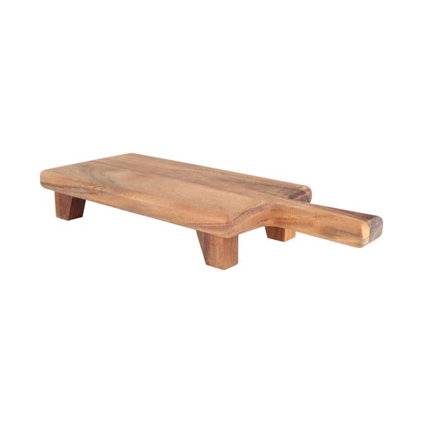 Deska na nóżkach z drewna akacjowego T&G Woodware Baroque, 42,6x17 cm
