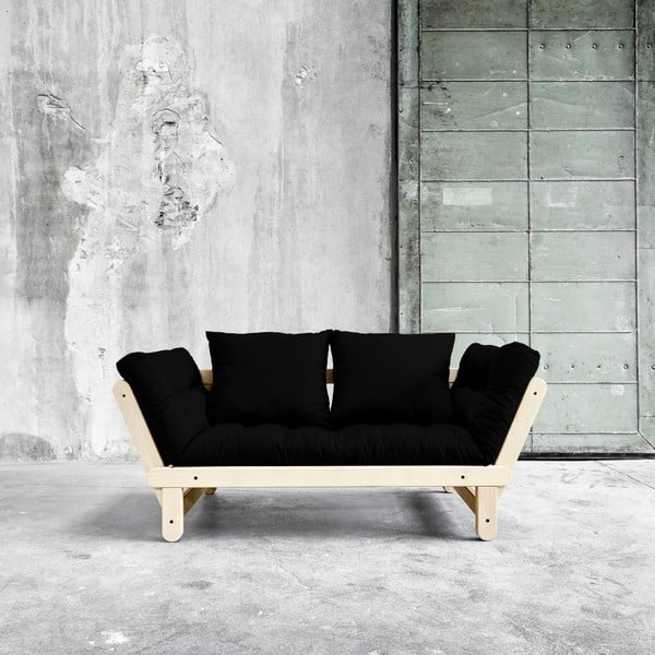 Sofa rozkładana Karup Beat Natural/Black