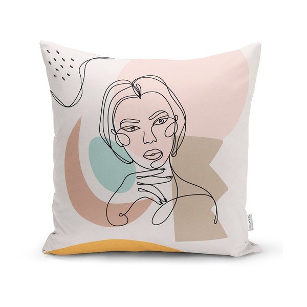 Zestaw 3 dekoracyjnych poszewek na poduszki Minimalist Cushion Covers Minimalist Line, 45x45 cm-image-4