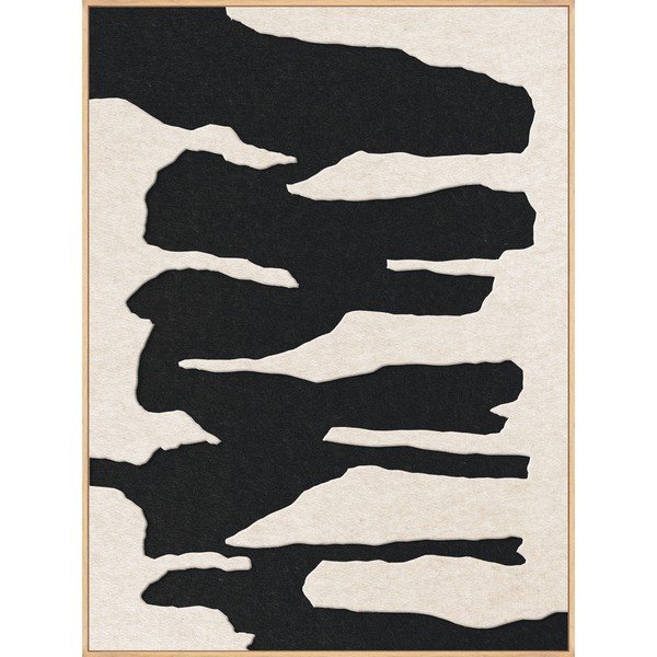 Obraz 3D z ramą w zestawie/akustyczny 90x120 cm Frequency 2 – Malerifabrikken