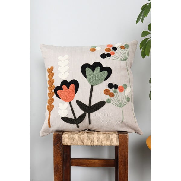 Lniana poszewka na poduszkę 43x43 cm Lale – Mioli Decor