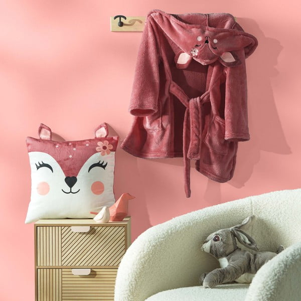 Aksamitna poduszka dziecięca 40x40 cm Bichette – douceur d'intérieur-image-1