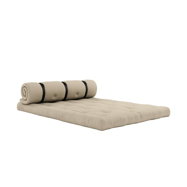Beżowa sofa rozkładana odpowiednia na zewnątrz Karup Design OUT™ Buckle Up Beige-image-3