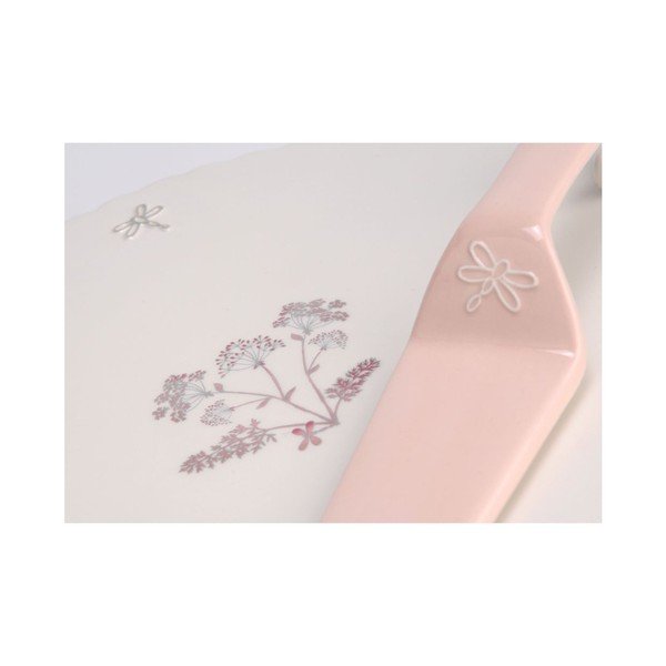 Patera na tort z łyżką Nature-image-1