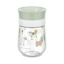 Jasnozielony plastikowy kubek dla dzieci 300 ml Little Farm by Little Dutch – Mepal