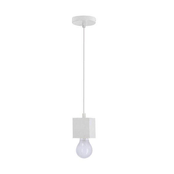 Biała lampa wisząca Cubick – Candellux Lighting-image-3