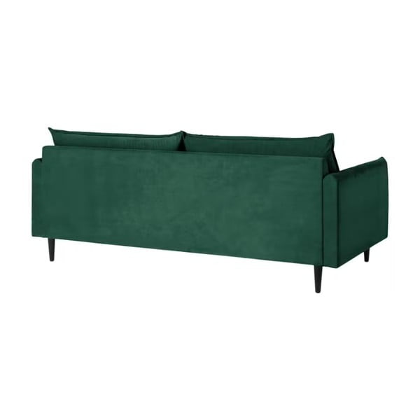 Ciemnozielona aksamitna sofa 203 cm Juli – Ropez-image-2