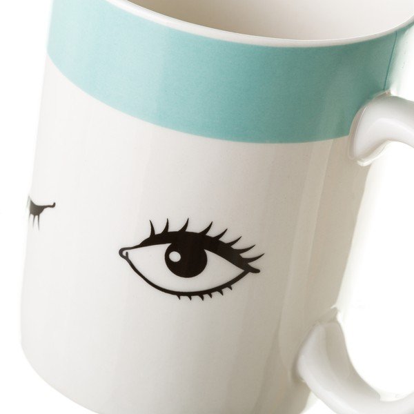 Porcelanowy kubek Unimasa Blue Dreameyes, 310 ml-image-1