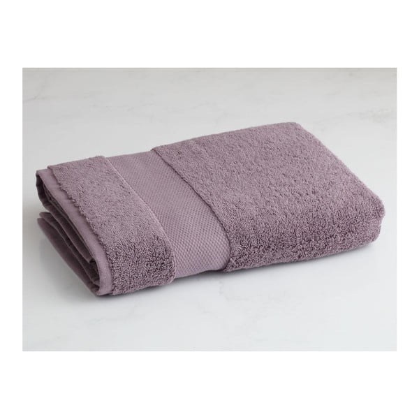 Ciemnobrązowy ręcznik bawełniany Madame Coco Eartha, 70x140 cm