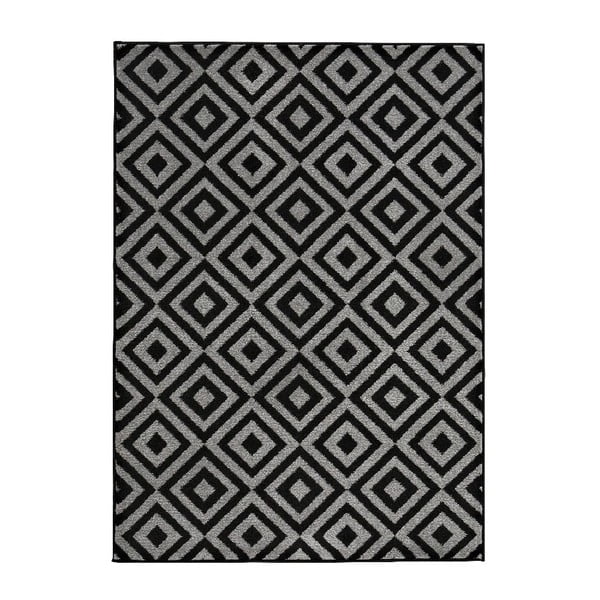 Dywan Matrix Black Grey 120x170 cm