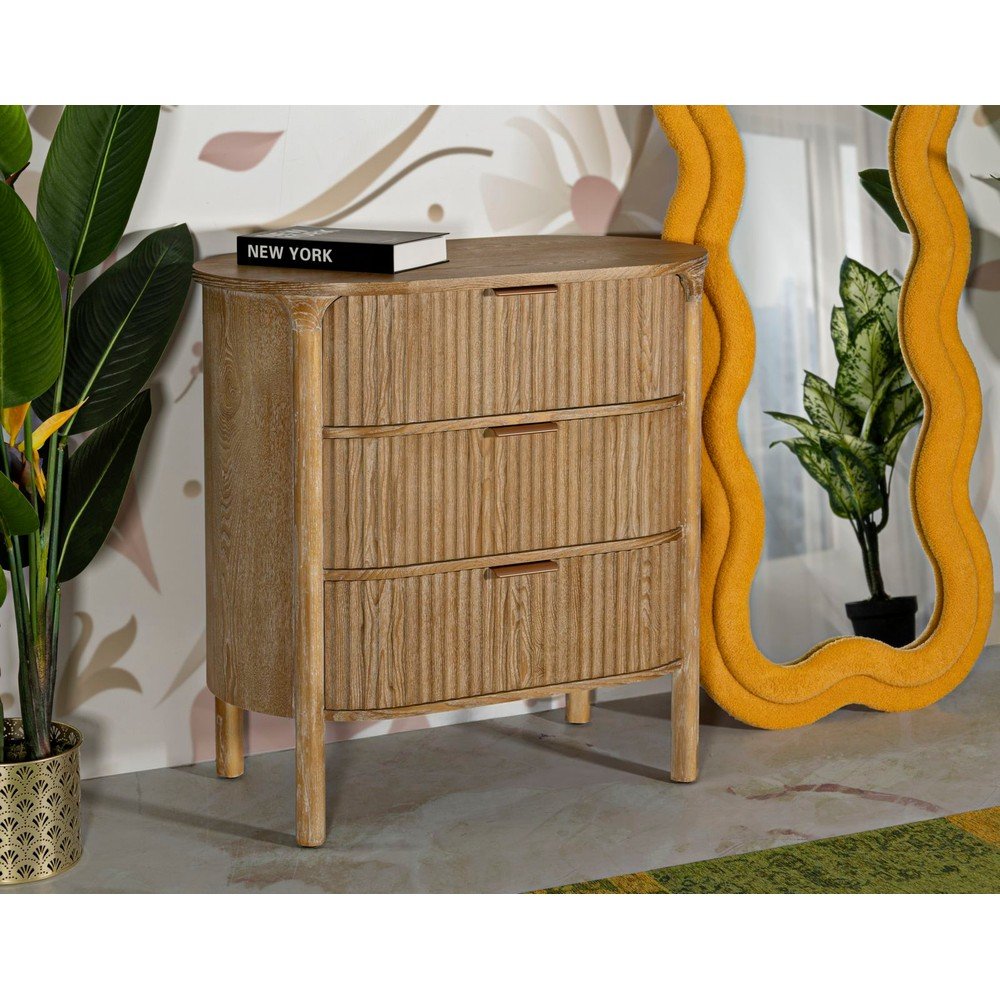 Komoda z litego drewna jodłowego w naturalnym kolorze 80,5x82x47 cm Gothenburg – Mauro Ferretti (zdjęcie 6)