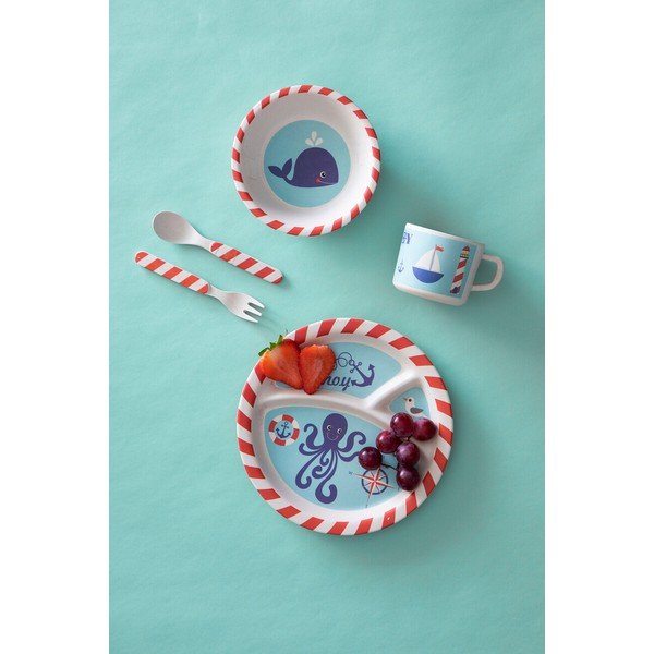 Bambusowy zestaw naczyń dla dzieci 5 szt. Eden – Premier Housewares-image-1
