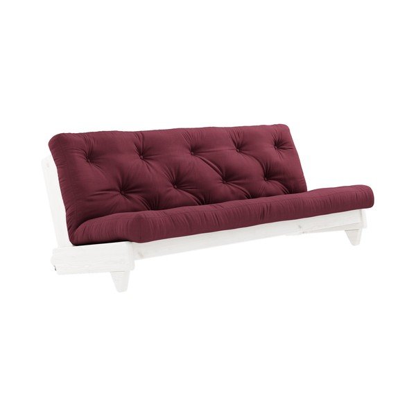 Sofa rozkładana Karup Design Fresh White/Bordeaux-image-1