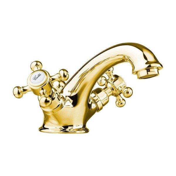 Bateria umywalkowa stojąca w kolorze złota Antea – Sapho-image-2