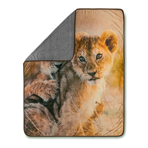 Koc Muller Textiels Baby Lion Sand, 130x160 cm