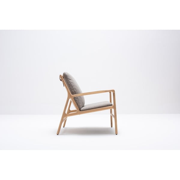 Szaro-naturalny fotel Dedo – Gazzda-image-4