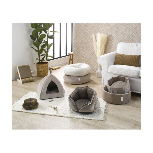 Kremowe legowisko dla psów ø 40 cm – Love Story-image-2