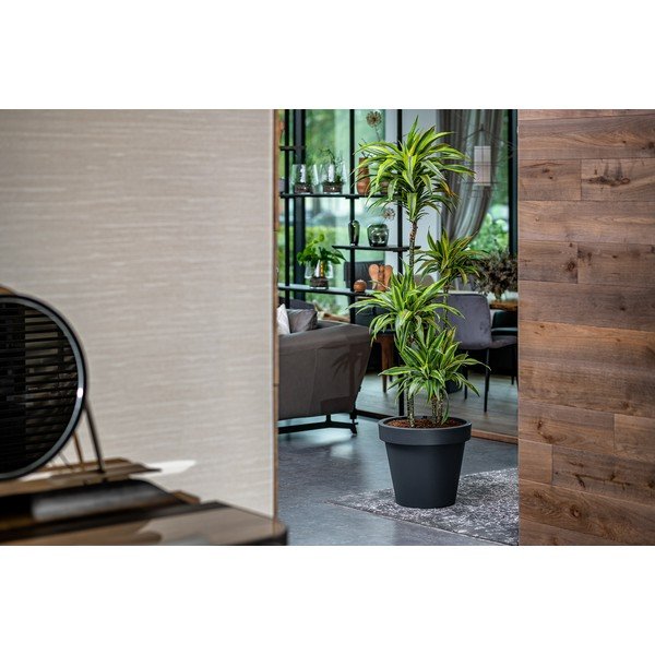 Plastikowa doniczka ø 29 cm Metro Twist – Gardenico-image-1