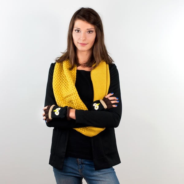 Szalik Romantic Yellow-image-1