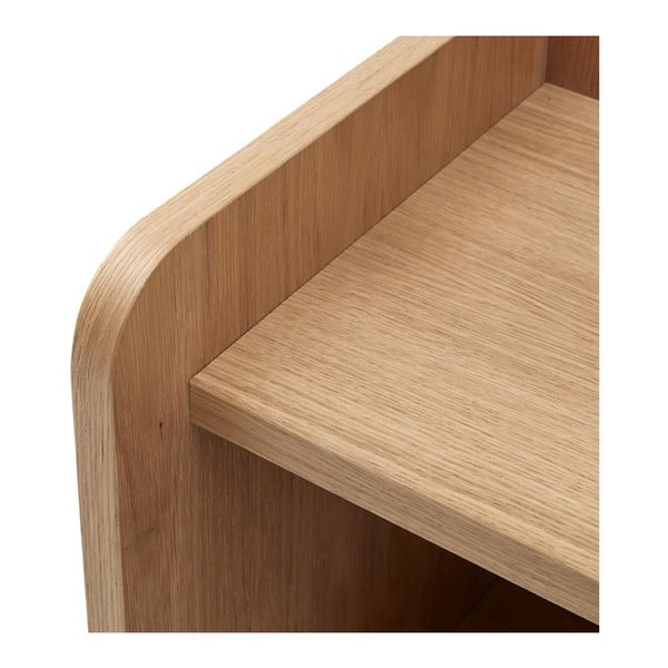 Szafka nocna w dekorze dębu z półką Wrap – Bonami Selection-image-4