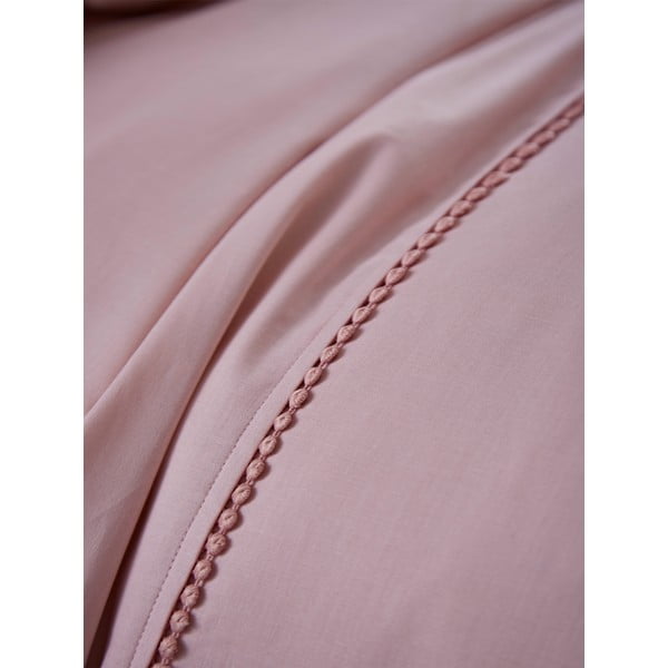 Różowa pościel Catherine Lansfield Pom Pom, 200x200 cm-image-3