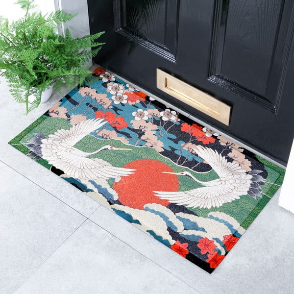 Wycieraczka 40x70 cm Japanese Bird – Artsy Doormats-image-1