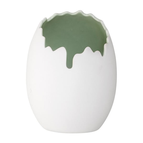 Doniczka ceramiczna w kształcie jajka Bloomingville Vila, ⌀ 13 cm