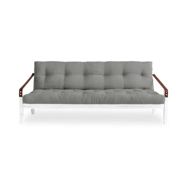 Sofa rozkładana Karup Design Poetry White/Grey/Light Bordeaux