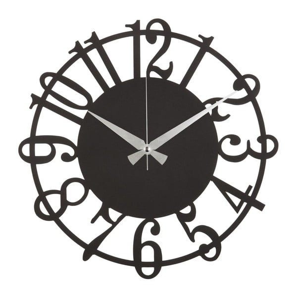 Metalowy zegar ścienny , ø 50 cm