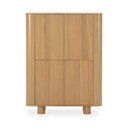 Szafka w dekorze dębu w naturalnym kolorze 100x133x40 cm Padoc – MOME