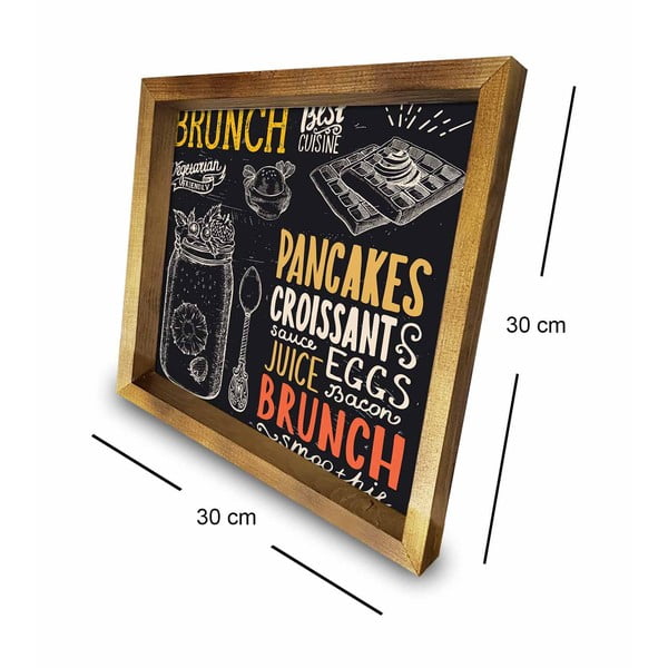 Obraz 30x30 cm Brunch – Wallity-image-2