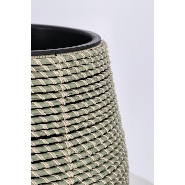 Plastikowe/ze sztucznego rattanu doniczki zestaw 3 szt. ø 45 cm Thanh – Bizzotto-image-3