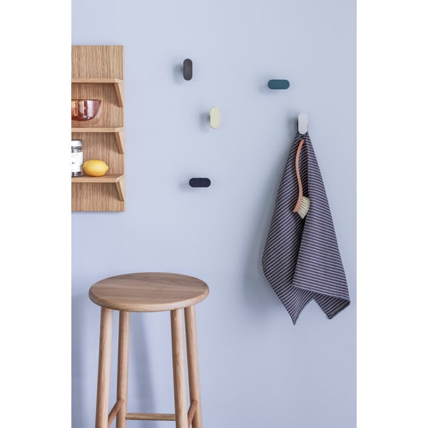 Ścienny metalowy haczyk w kolorze złota Piccolo – Hübsch-image-2