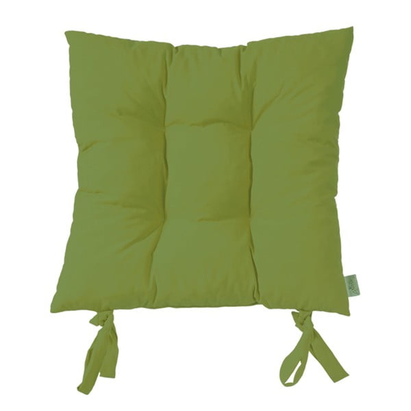 Zielona poduszka na krzesło Apolena Plane