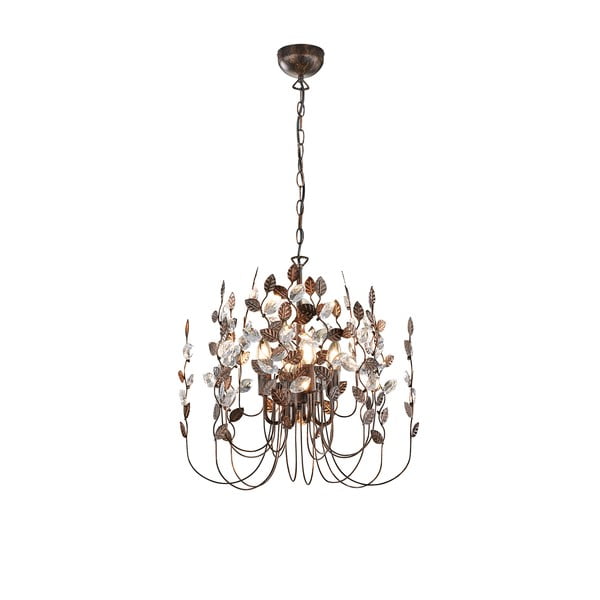 Lampa wisząca w kolorze brązu ø 52 cm Napoli – Trio