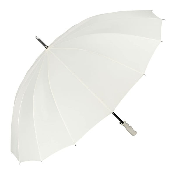 Biały parasol Von Lilienfeld Cleo XXL, ø 120 cm