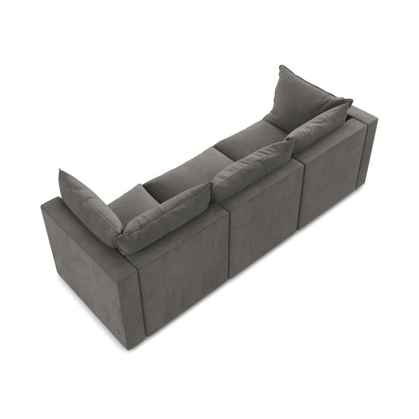 Ciemnoszara sofa 255 cm Manao – Makamii-image-3