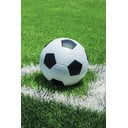 Zielony polarowy koc dziecięcy 100x150 cm Football – Jerry Fabrics