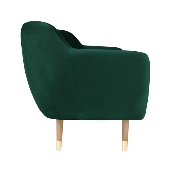 Ciemnozielony fotel Mazzini Sofas Amelie-image-3