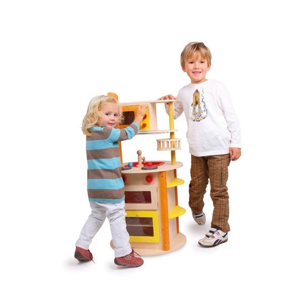 Drewniana kuchnia dla dzieci Legler Leonie-image-2