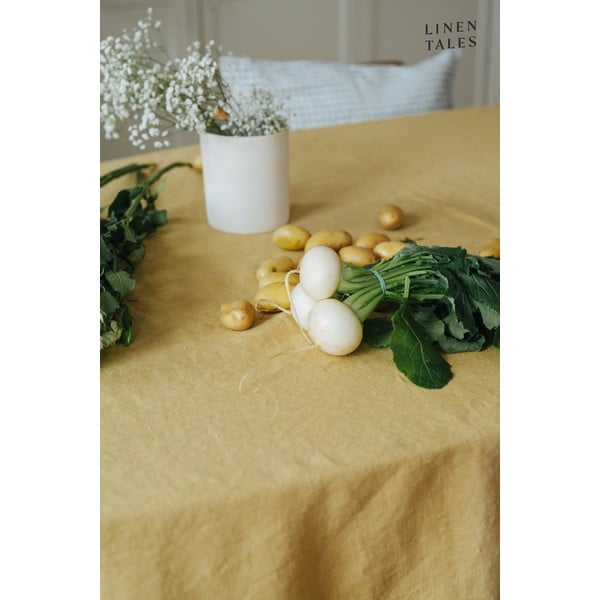 Lniany obrus 140x140 cm – Linen Tales-image-1